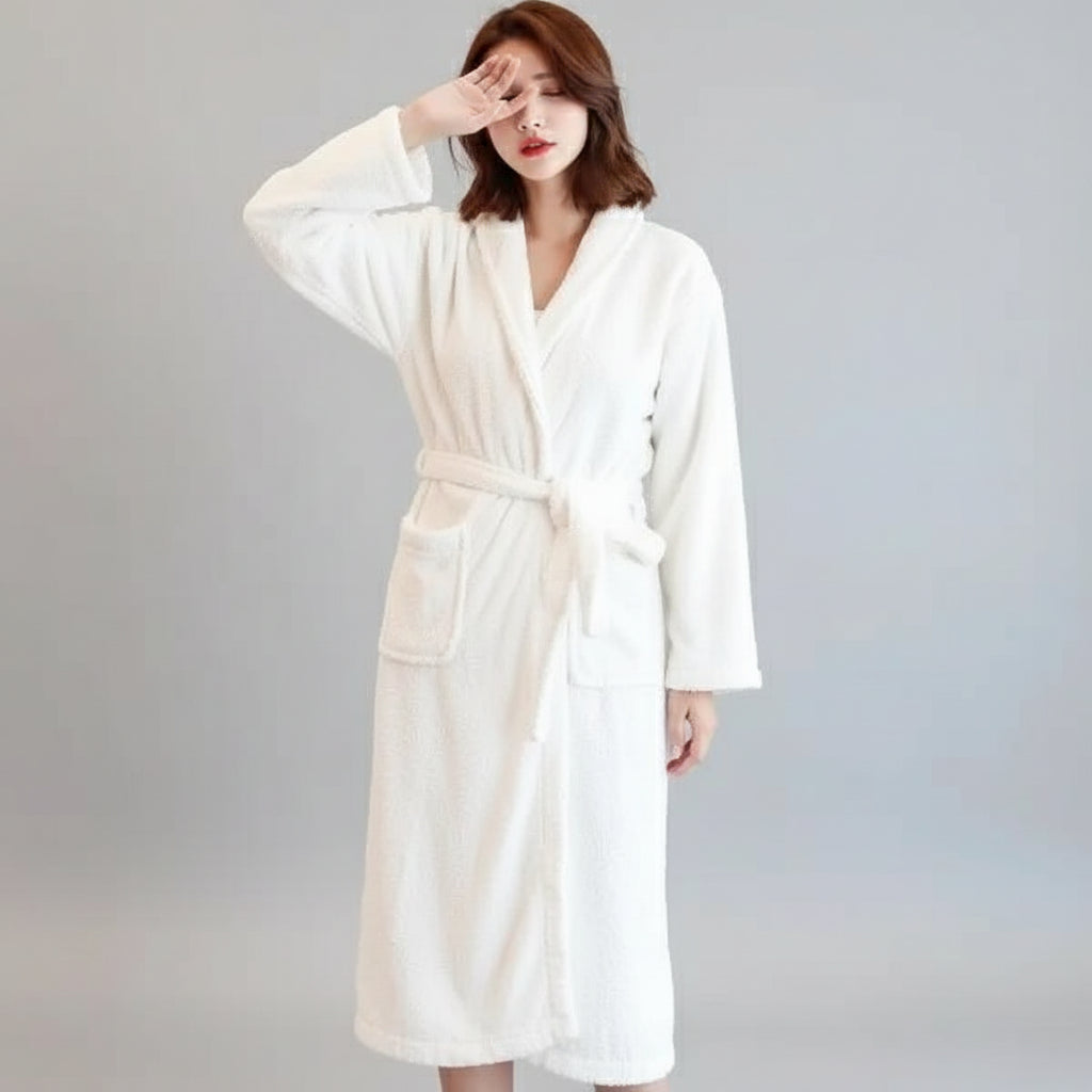 Peignoir Premium Noctalis – Douceur Absolue, Confort Inégalé