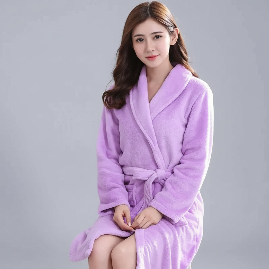 Peignoir Premium Noctalis – Douceur Absolue, Confort Inégalé